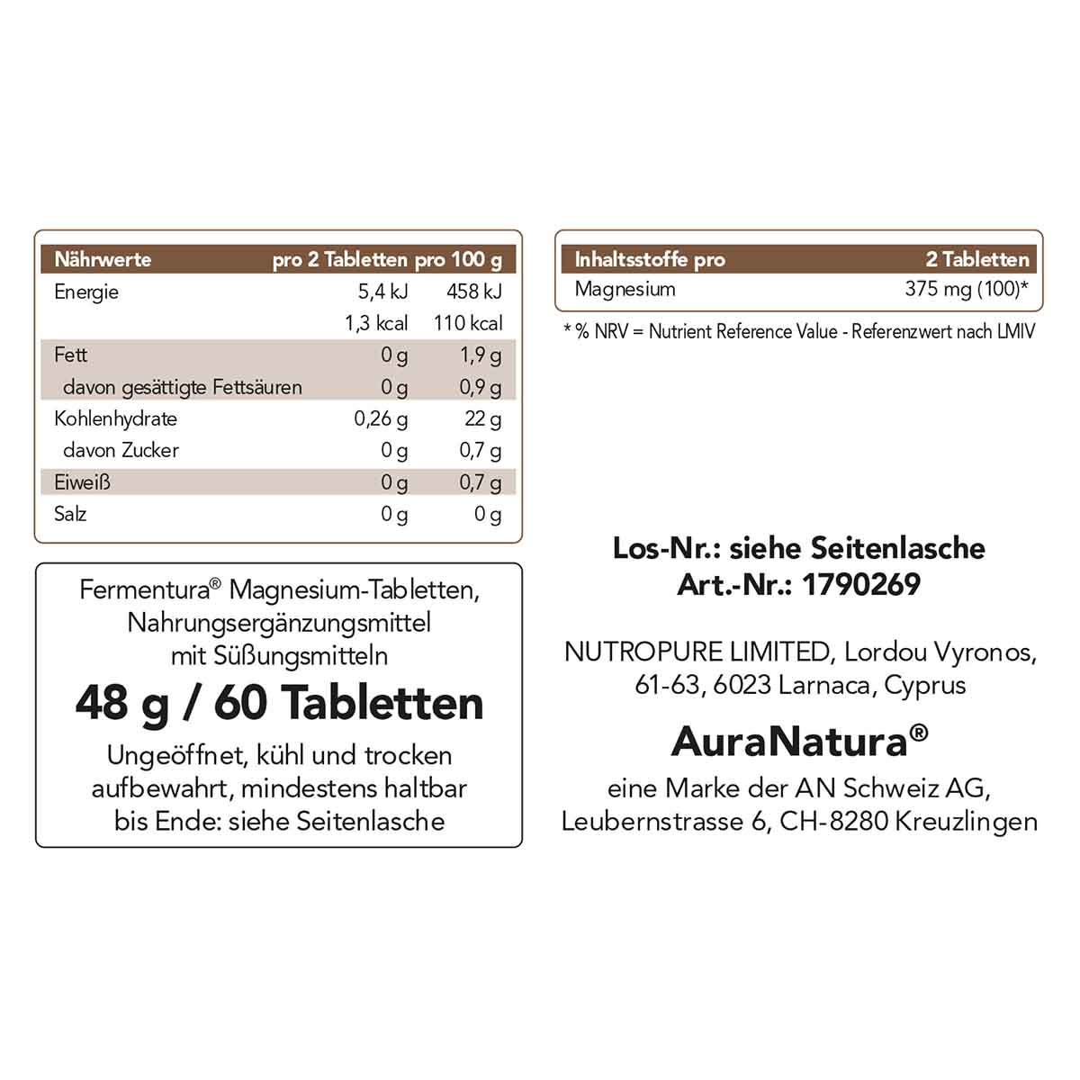 Fermentura Magnesium
