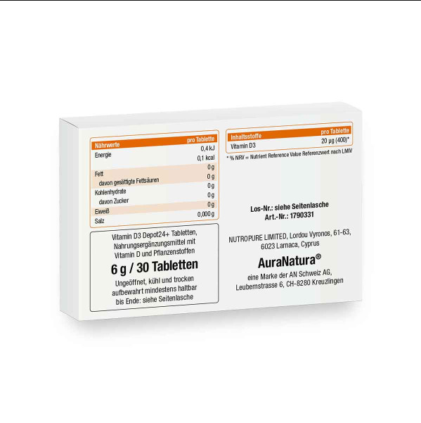 Vitamin D3 Depot24+